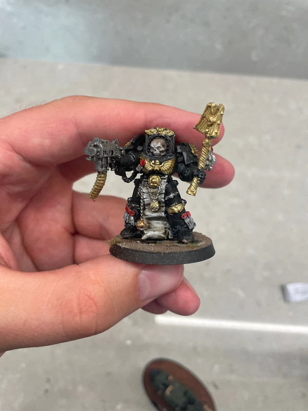 Warhammer 40k space marine terminator chaplain