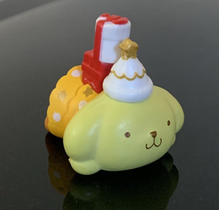 Sanrio Pompompurin Parco Divertimenti Serie Top Giocattolo Scatola Cieca Figura Giocattolo 1,5"