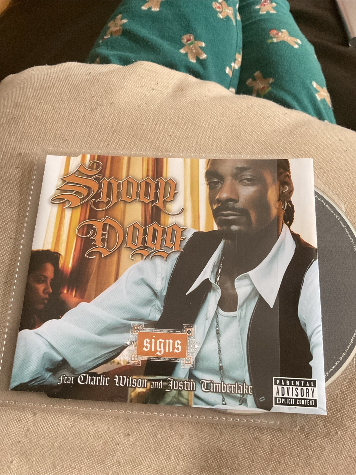Snoop Dogg - Signs - Original CD Single & Inserts Only