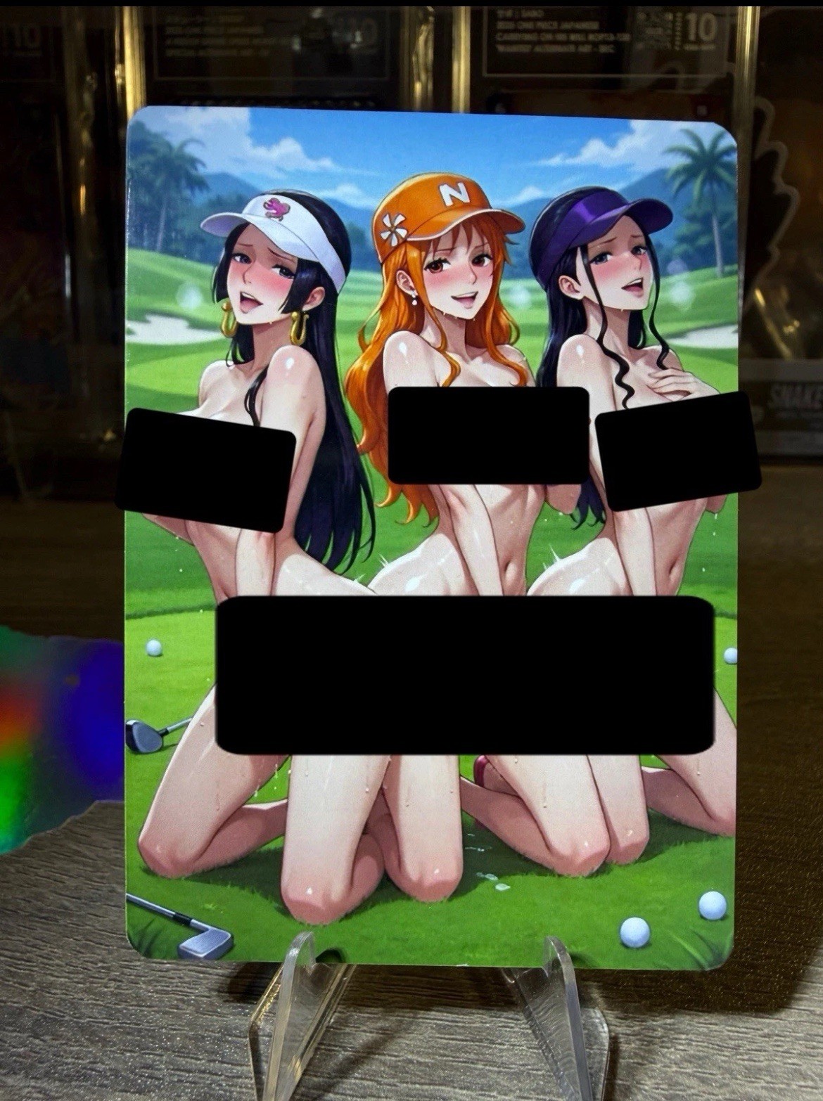 One Piece Anime Personalizzato Nami, Boa, Robin Spicy Waifu Carta da Collezione Non TCG