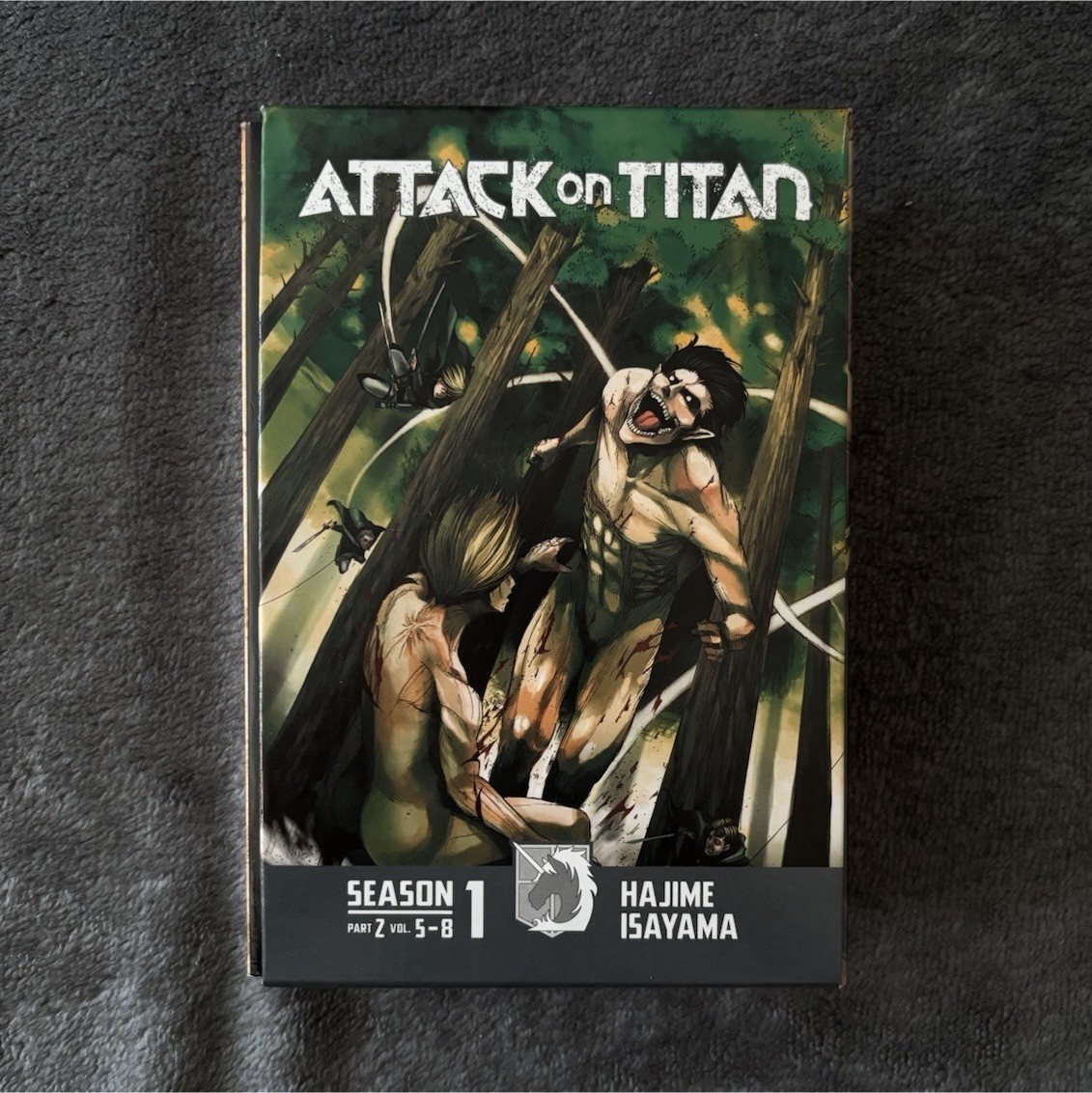 Attack on Titan Season 1 Part 2 Vol. 5-8 Box Set EN