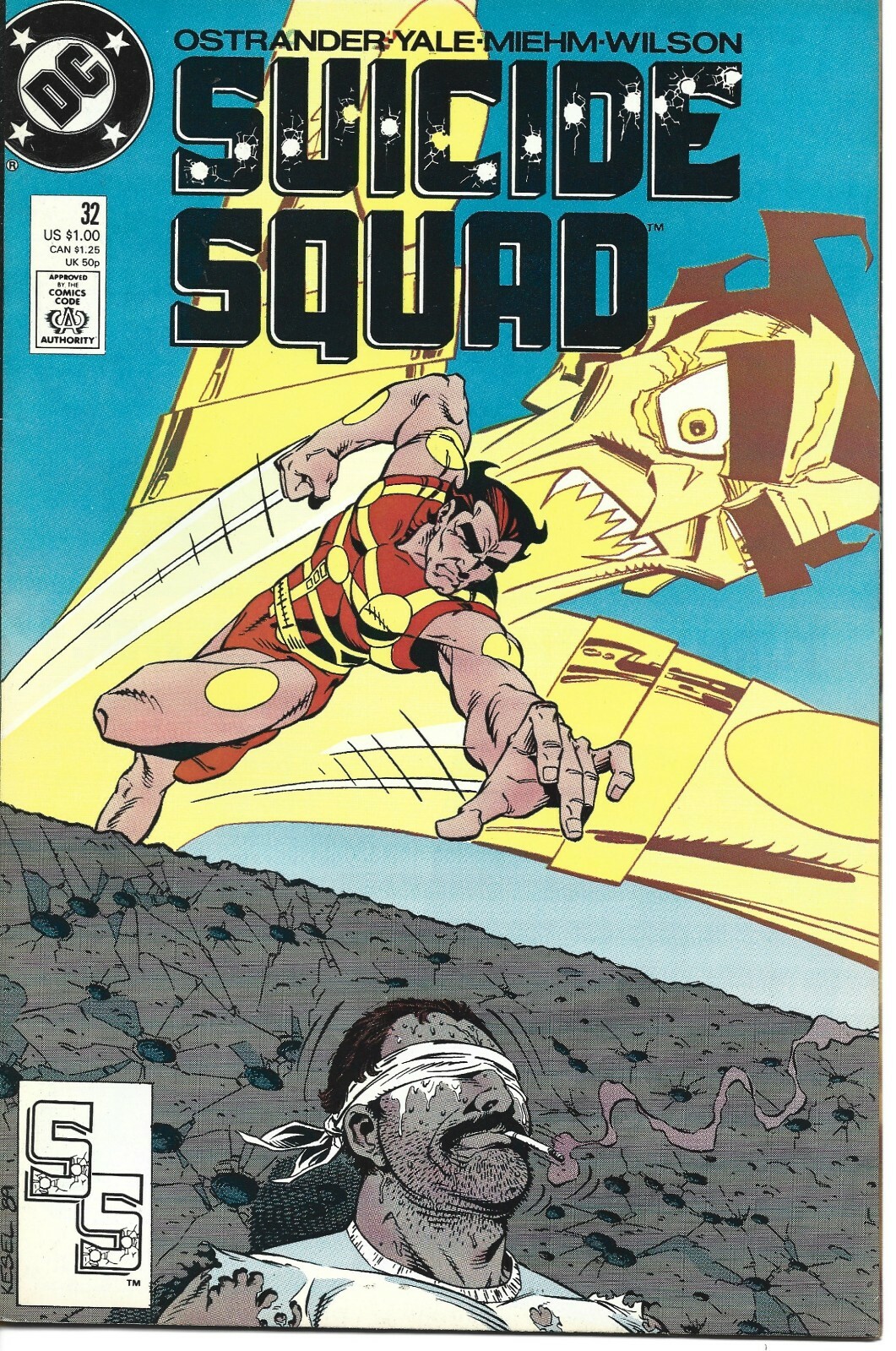 SUICIDE SQUAD #32 DC COMICS 1992 BORSA E TAVOLA