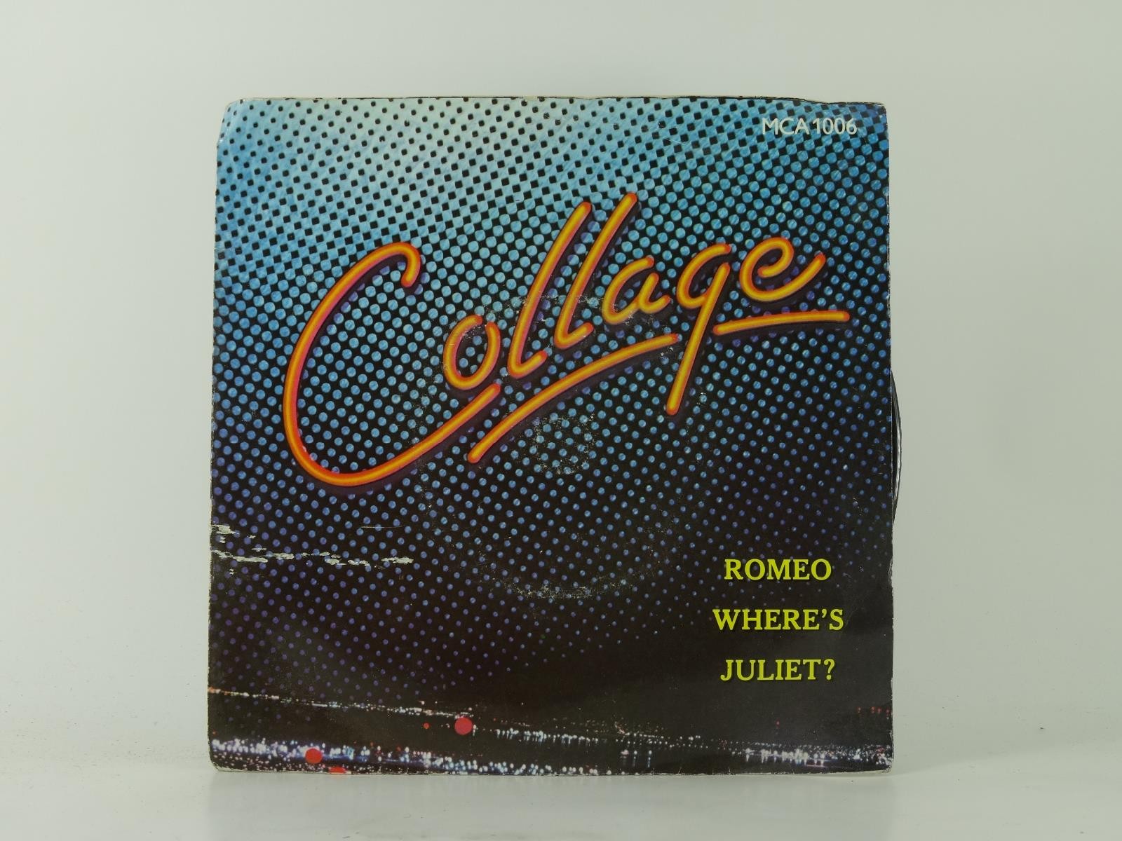 COLLAGE ROMEO WHERE'S JULIET? (11) 2 Track 7" Single including Picture Sleeve MC