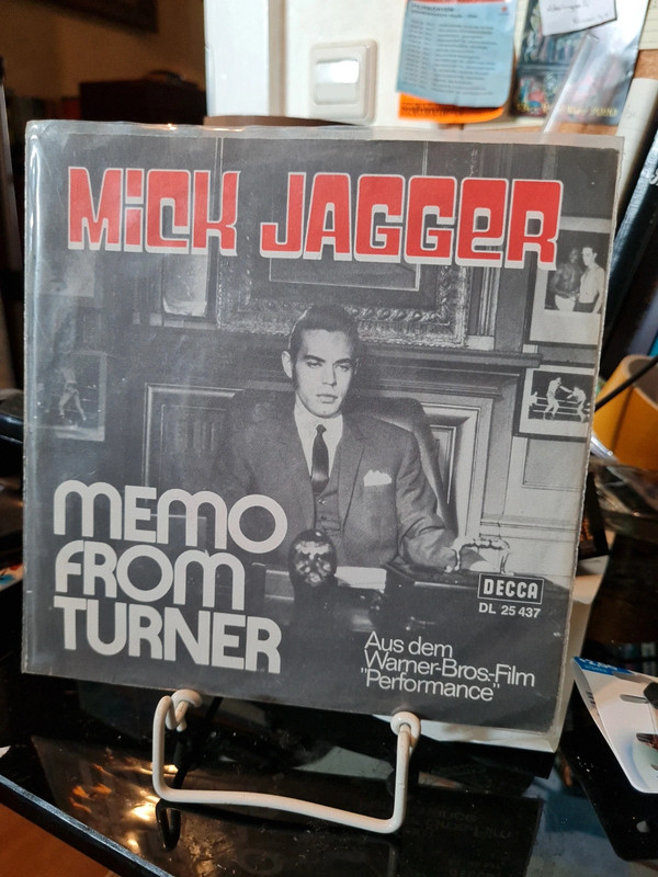 Mick Jagger Memo from Turner