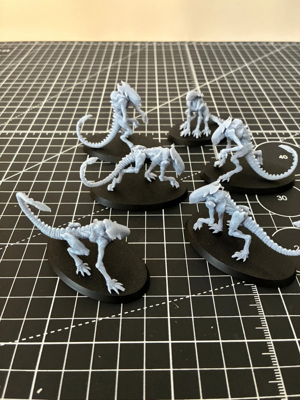 Figurines miniatures - Lot Xénomorphe film Alien