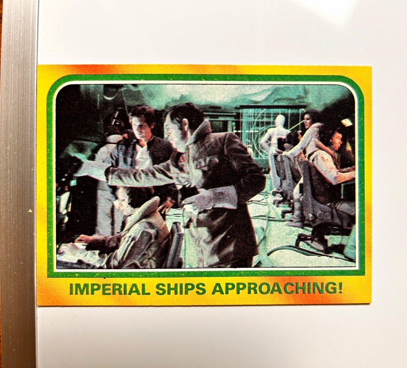 1980 Star Wars L'impero colpisce ancora #282 navi imperiali che si avvicinano!