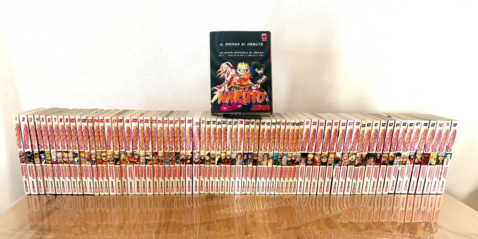 Naruto 1-72 completa mista rossa e nera + Guida n°1