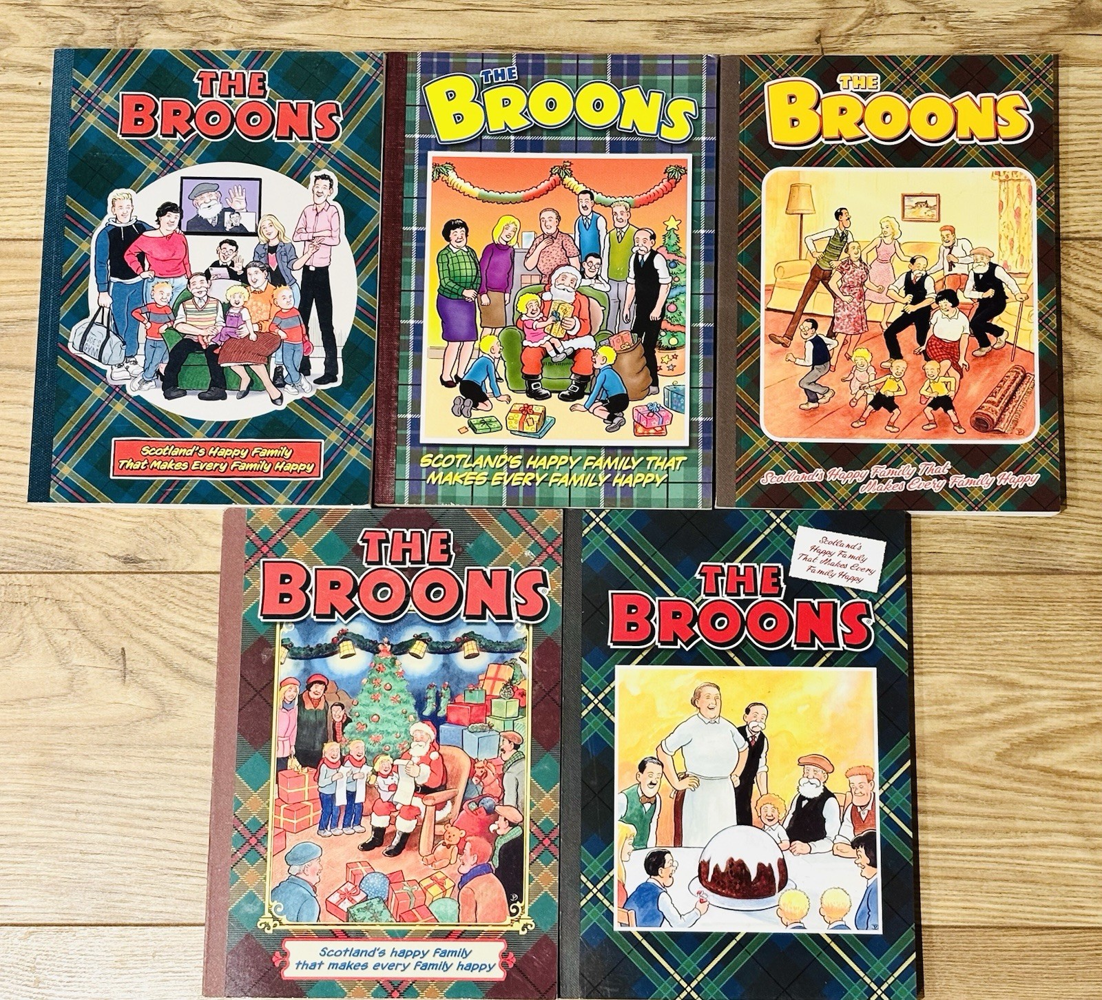 The Broons Annuals x 5 Bundle Job lot Comic Strip Book
