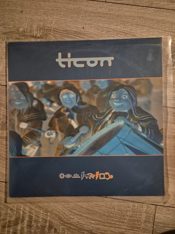 12"-Vinyl- Rattle Snake / Maestro, Let The Drums Begin von Ticon