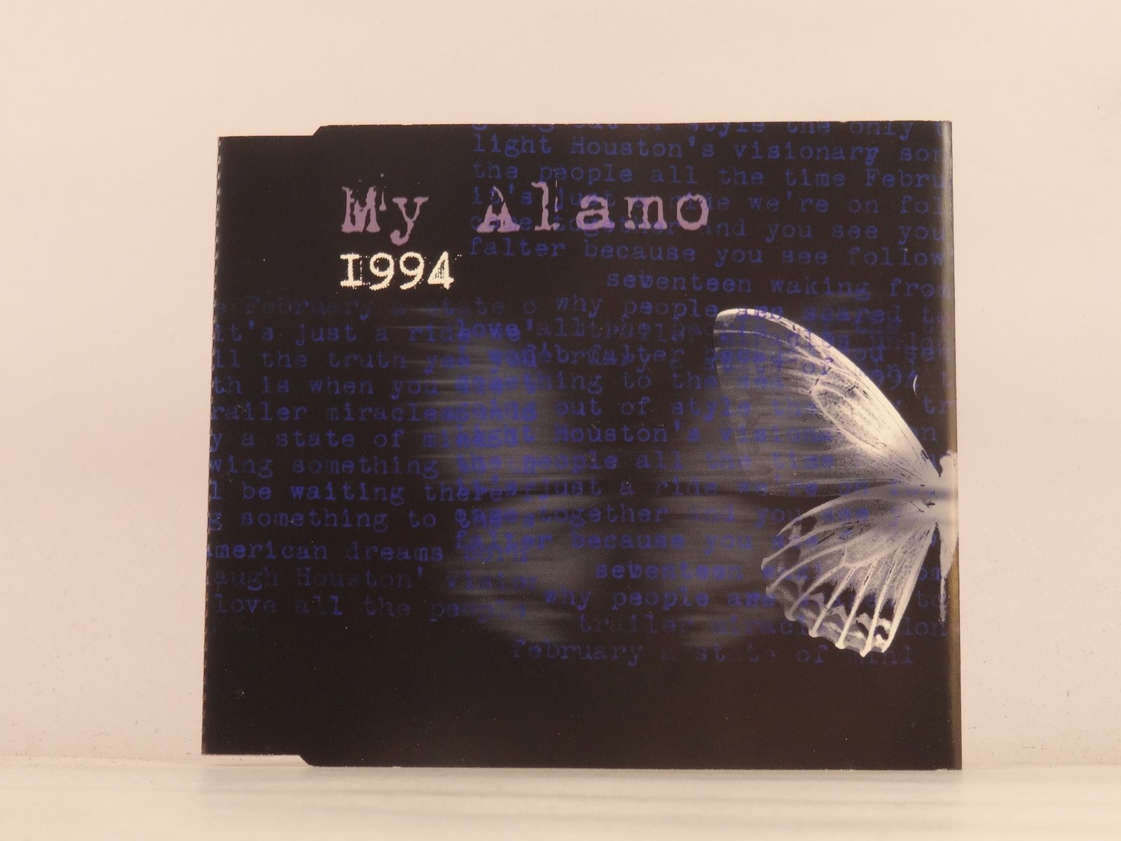 MY ALAMO 1994 (F72) 2 Track CD Single including Picture Sleeve SEVENTH STAR RECO