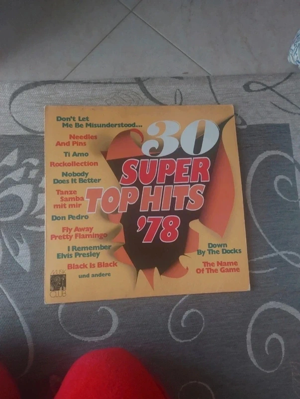 Vinile LP "30 Super Top Hits '78"- Compilation Vintage Germania