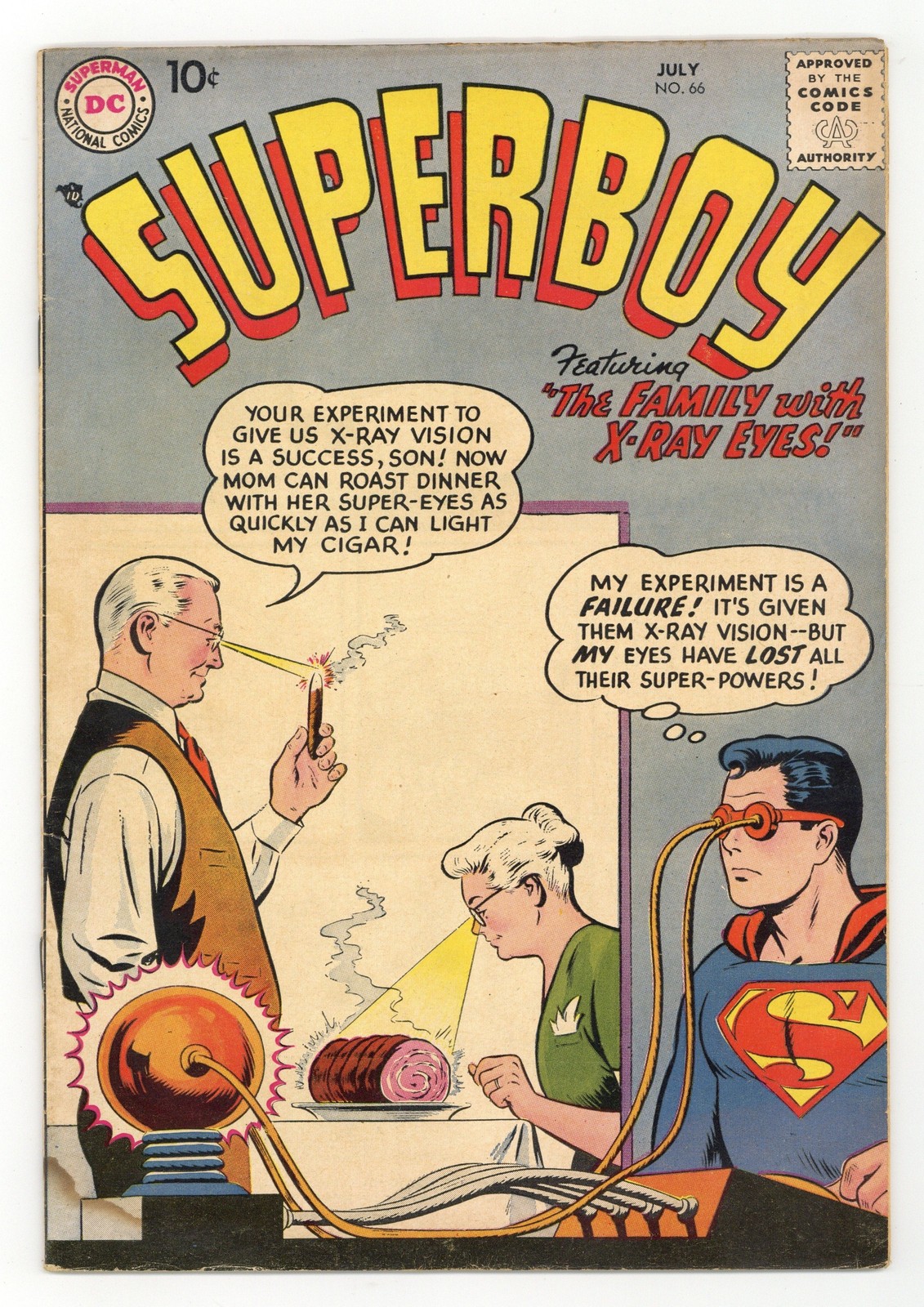 Superboy #66 GD/VG 3.0 1958