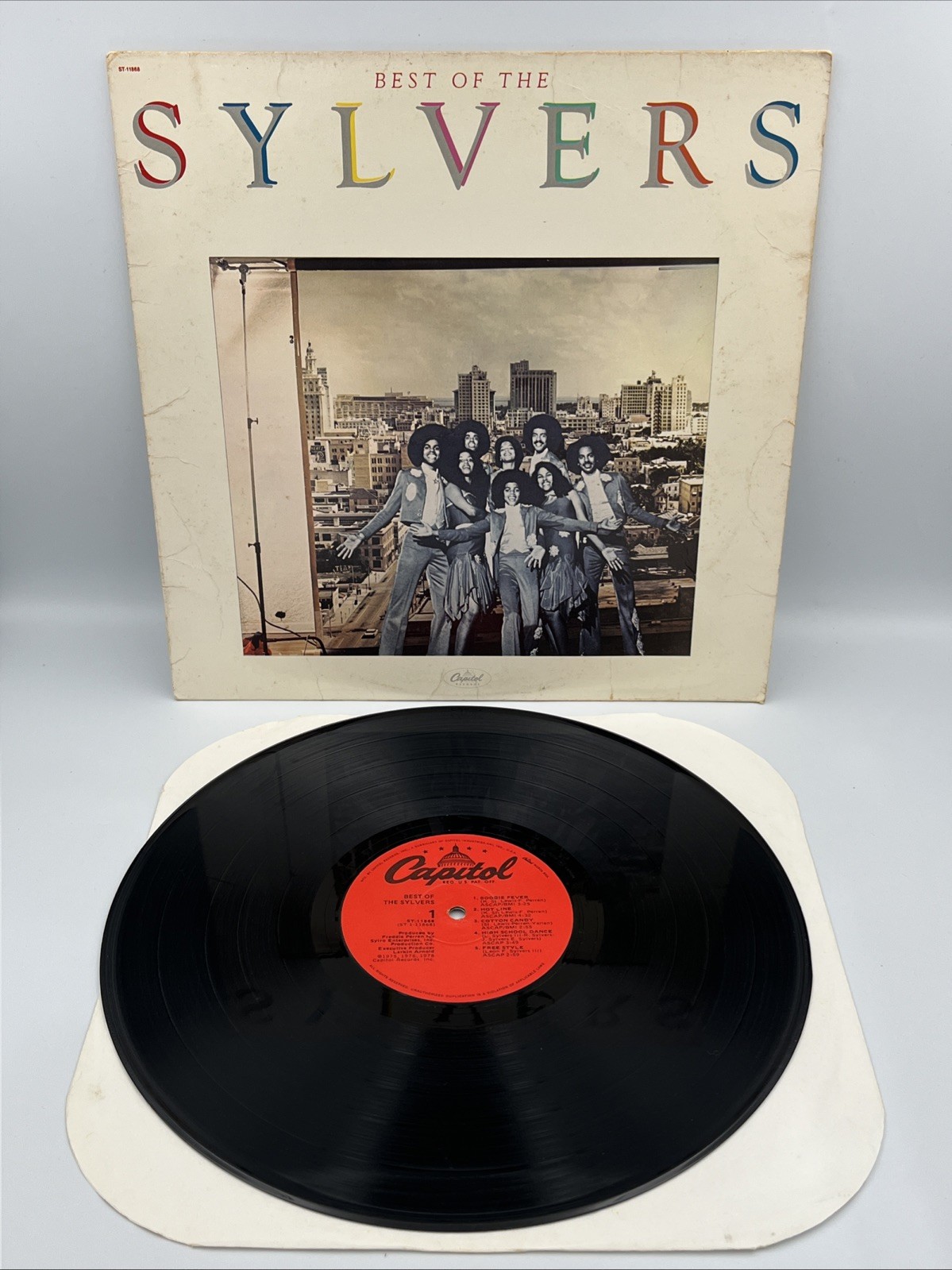 The Sylvers – The Best Of The Sylvers - 1978 - Capitol ST-11868 Vinyl LP Tested