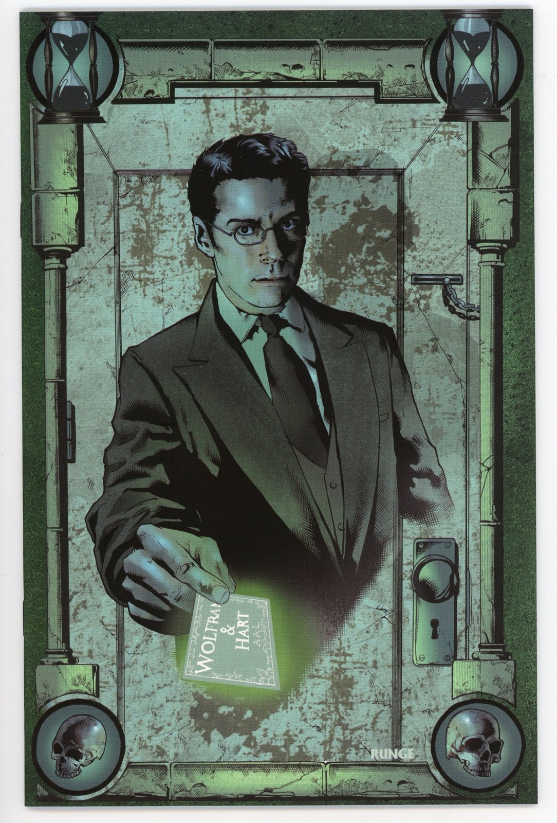 Angel After The Fall #12 Cover RI-A Virgin Variant Nick Runge IDW Comic