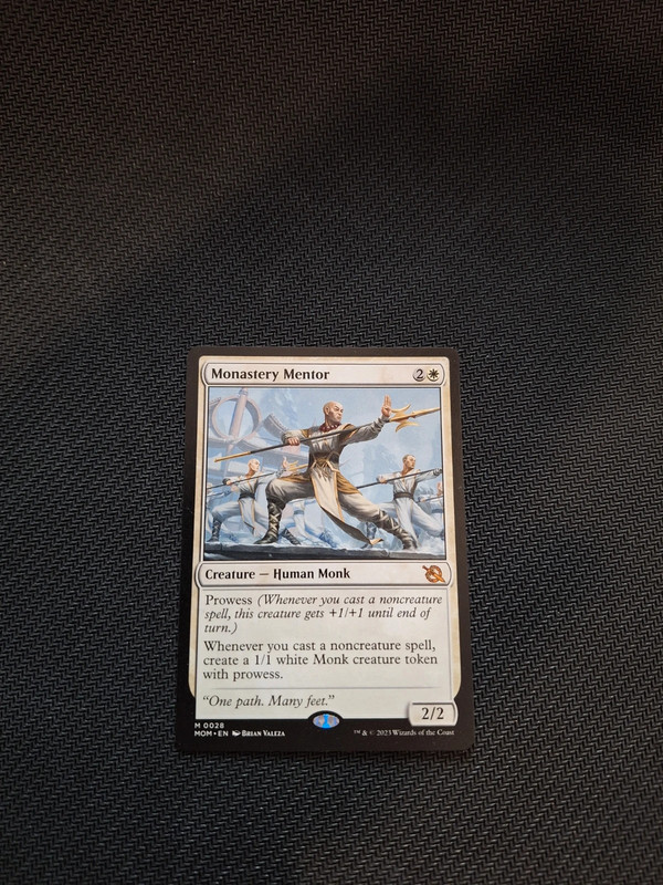 Carte Magic Monastery Mentor Near Mint
