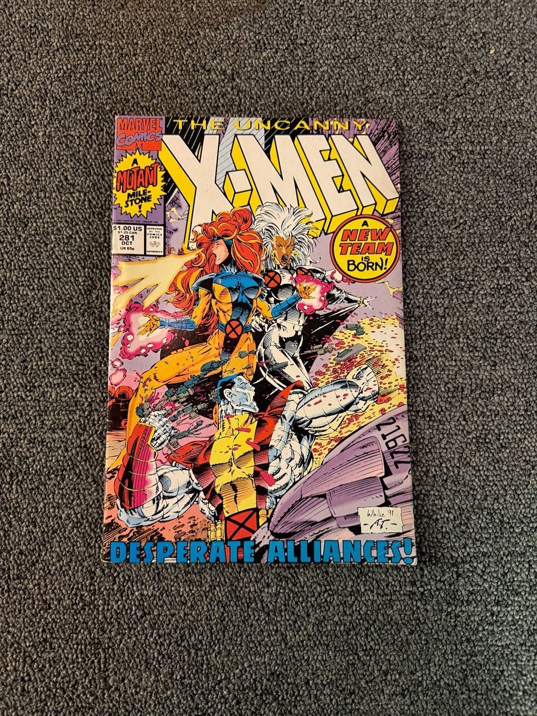 Marvel Comics The Uncanny X-Men #281 ottobre 1991