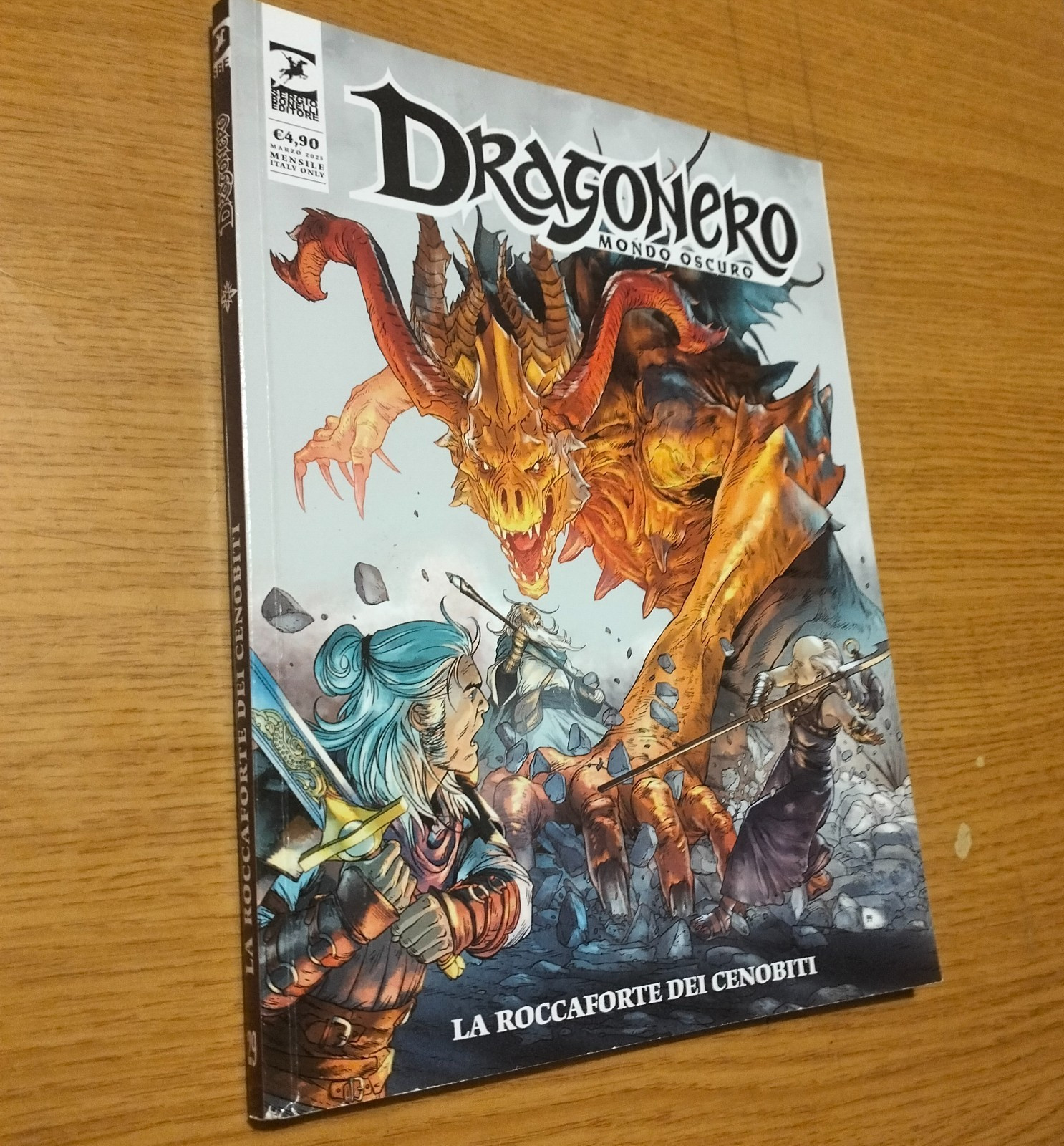 DRAGONERO MONDO OSCURO # 29 ( 142 ) - LA ROCCAFORTE DEI CENOBITI - 2025 - OTTIMO