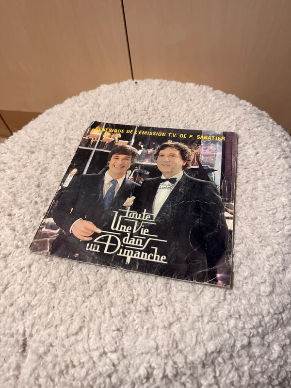 vinyle Gérard Gustin Toute une vie, un Dimanche - Pygmalion 45 tours