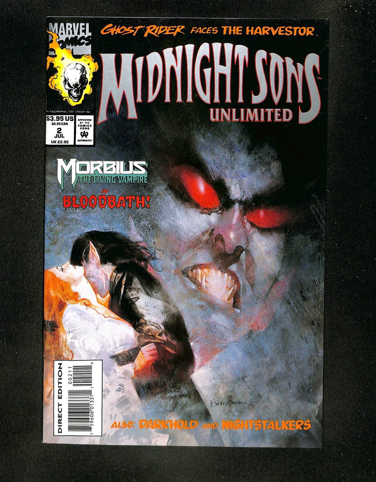 Midnight Sons Unlimited #2 Marvel 1993