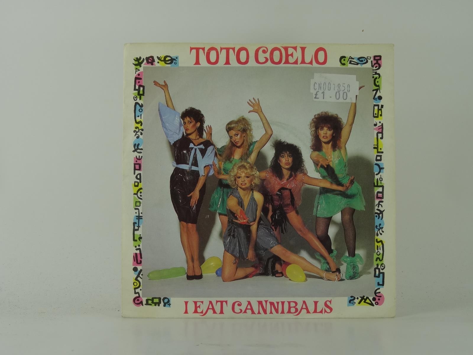 TOTO COELO I EAT CANNIBALS (2) (20) 2 Track 7" Single plus Picture Sleeve VIRGIN