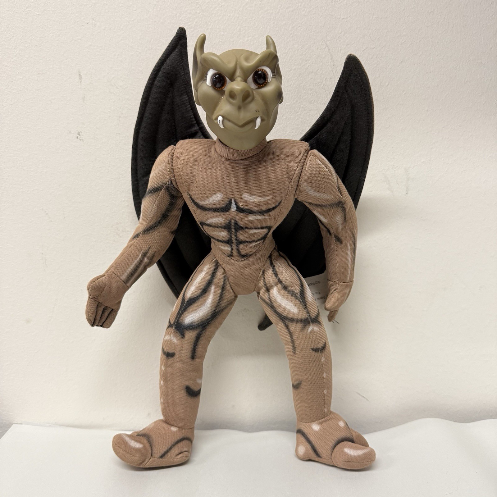 Street Players Gargoyle Plush Figure Brown Vintage 1995 Winged Monster