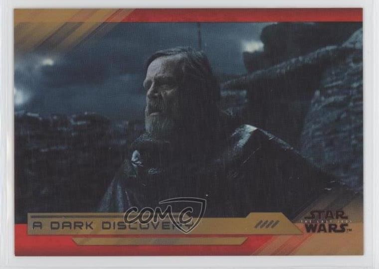 2018 Topps Star Wars: The Last Jedi Series II Bronze /99 Luke Skywalker #56 p9m