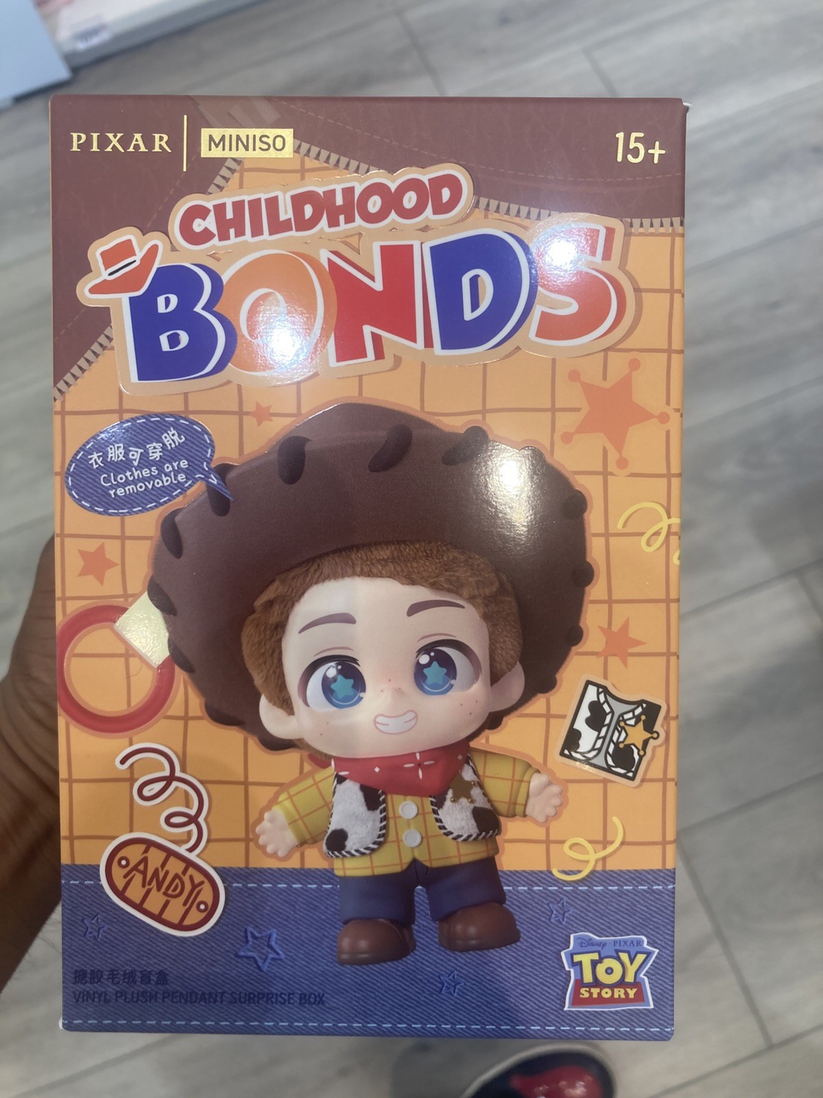 Disney Pixar Toy Story Serie Legami Infanzia Vinile Peluche Sorpresa Box