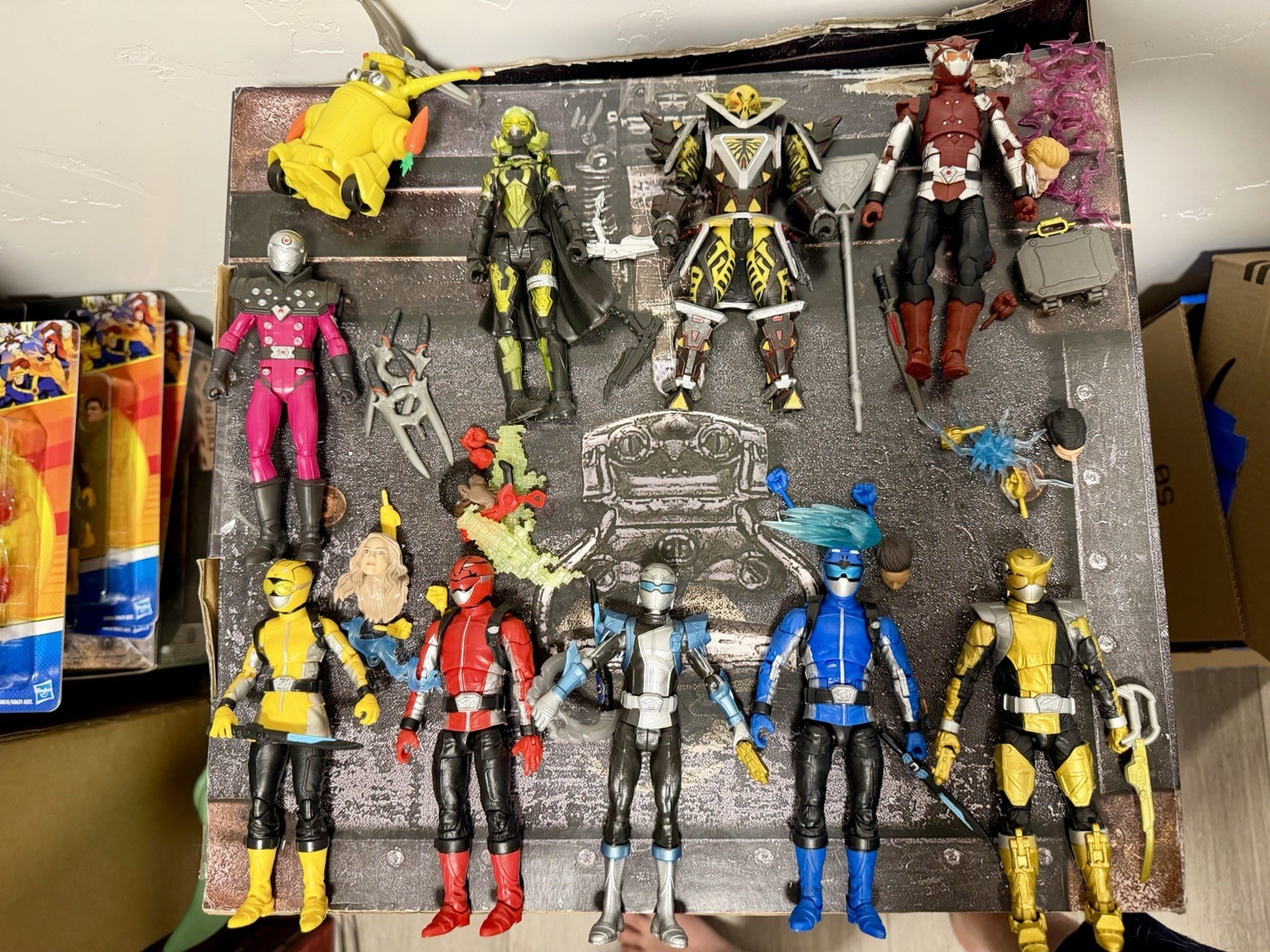 Lotto Collezione Hasbro Power Rangers Beast Morphers Lightning