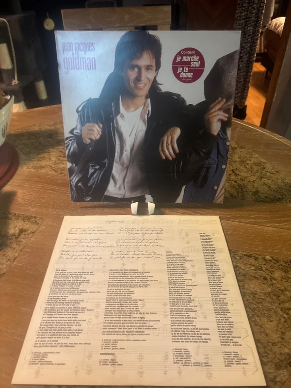 Jean Jacques Goldman vinyle 33 tours 1985