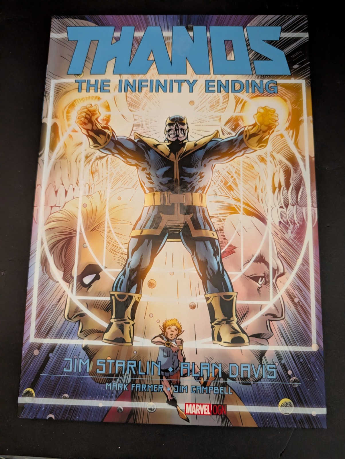 Marvel Thanos: The Infinity Ending Hardcover Graphic Novel (Starlin, Davis)