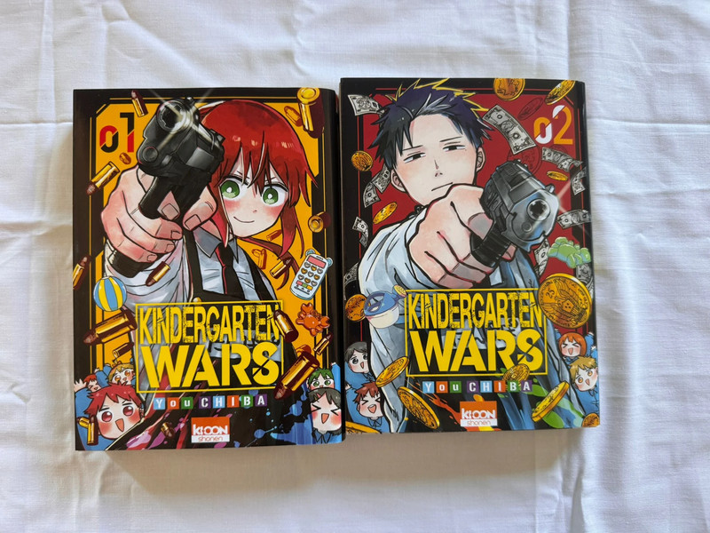 Manga Kindergarten wars tomes 1 et 2