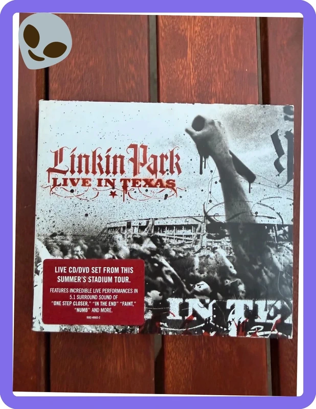 CD delux dégipak cd+dvd Linkin Park Live in texas