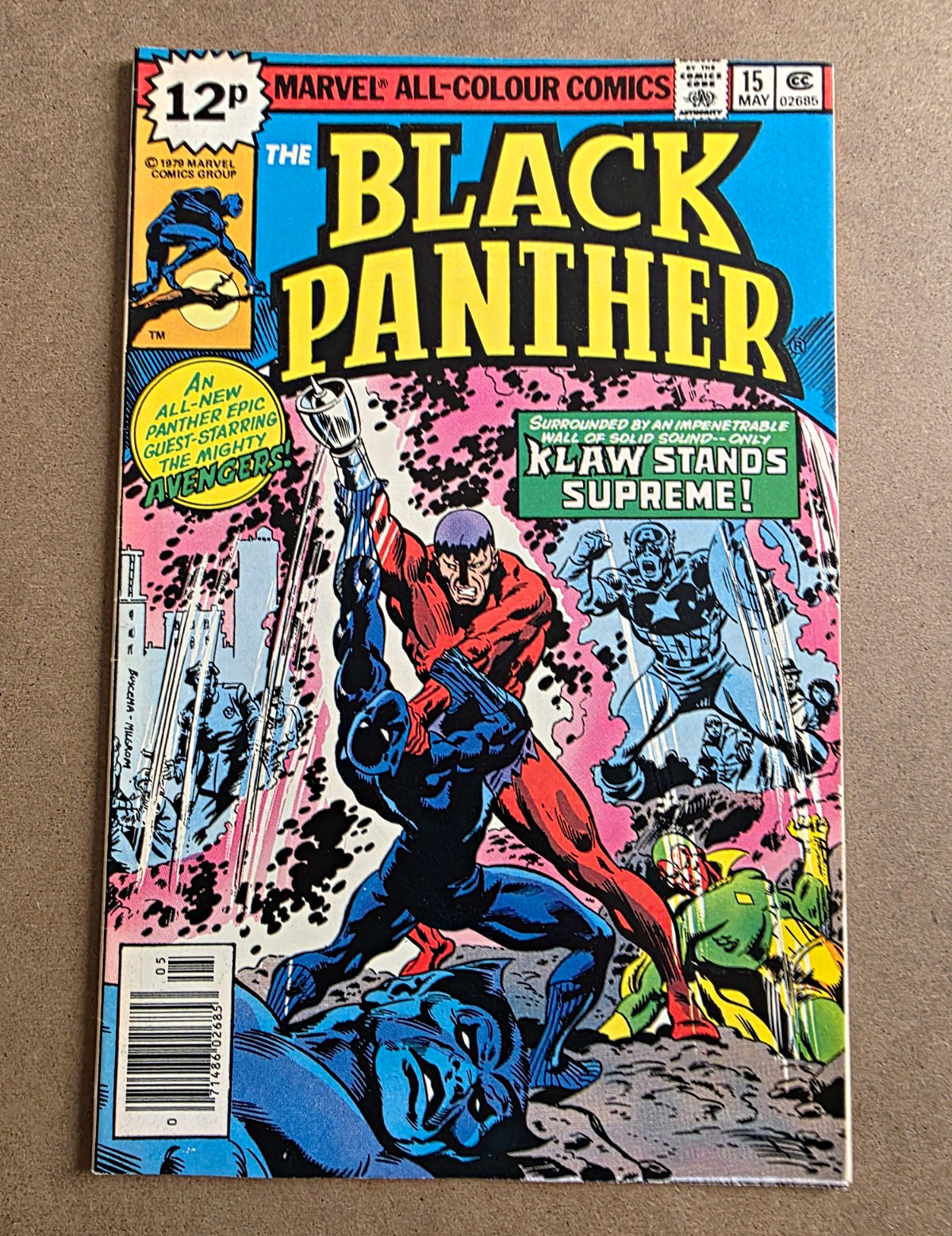 Marvel Comics The Black Panther #15 1976 Revenge of the Black Panther! (7)