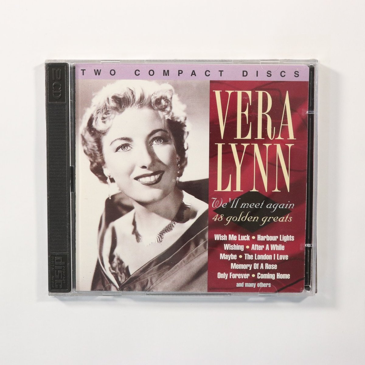 Vera Lynn We'll Meet Again 2 Disc CD 1994 48 Golden Greats Vocal Pop Double Gold