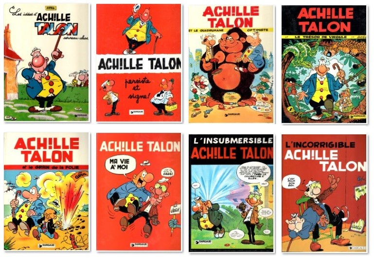 Greg: Achille Talon (Albert Genzian in francese) - Selezione