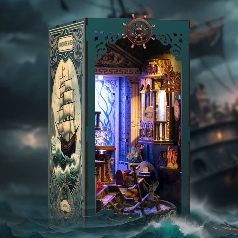 Book Nook Miniature House - Il mistero della Perla Nera*