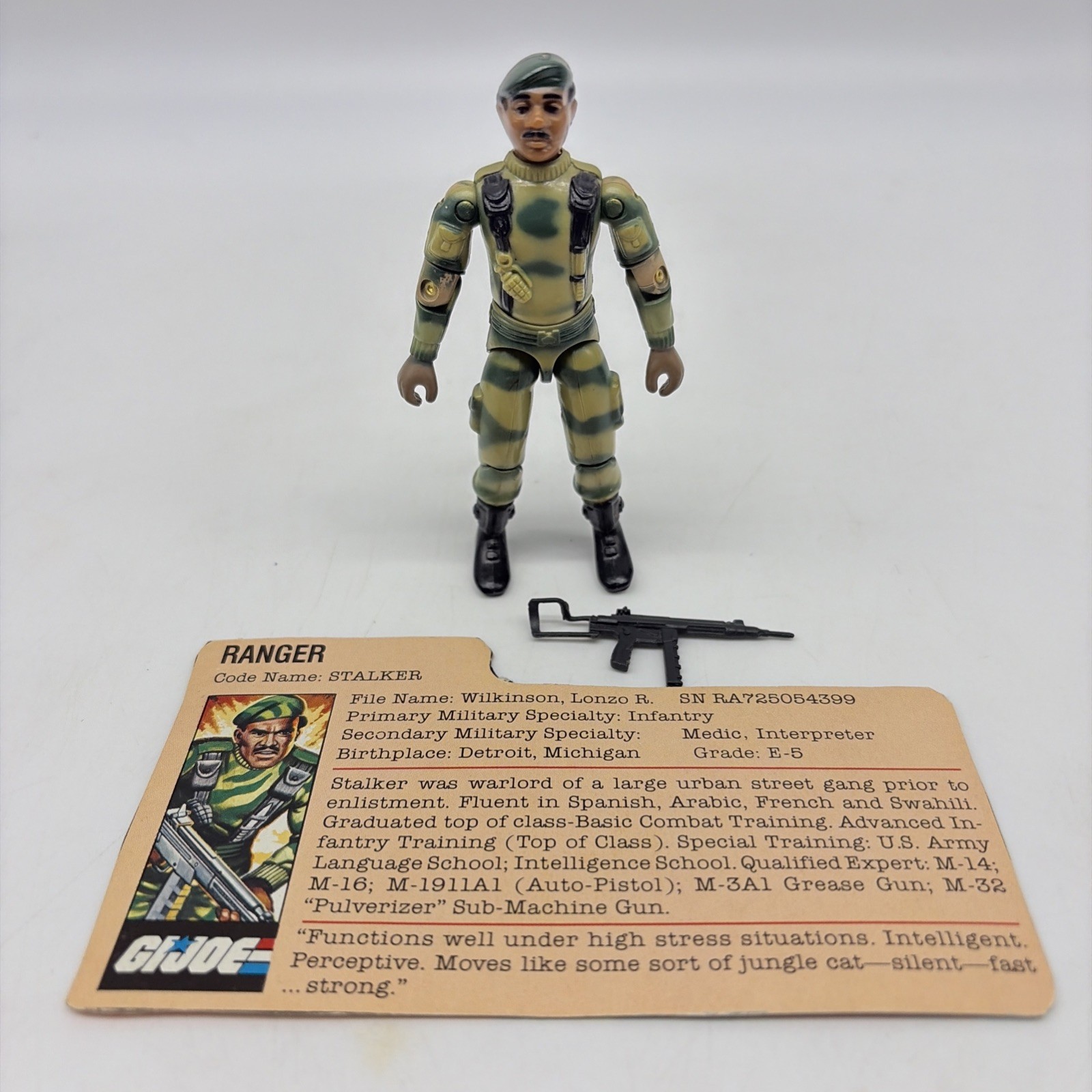 Modellino Stalker v1.5 Bracci Girevoli Completo 1983 GI Joe ARAH