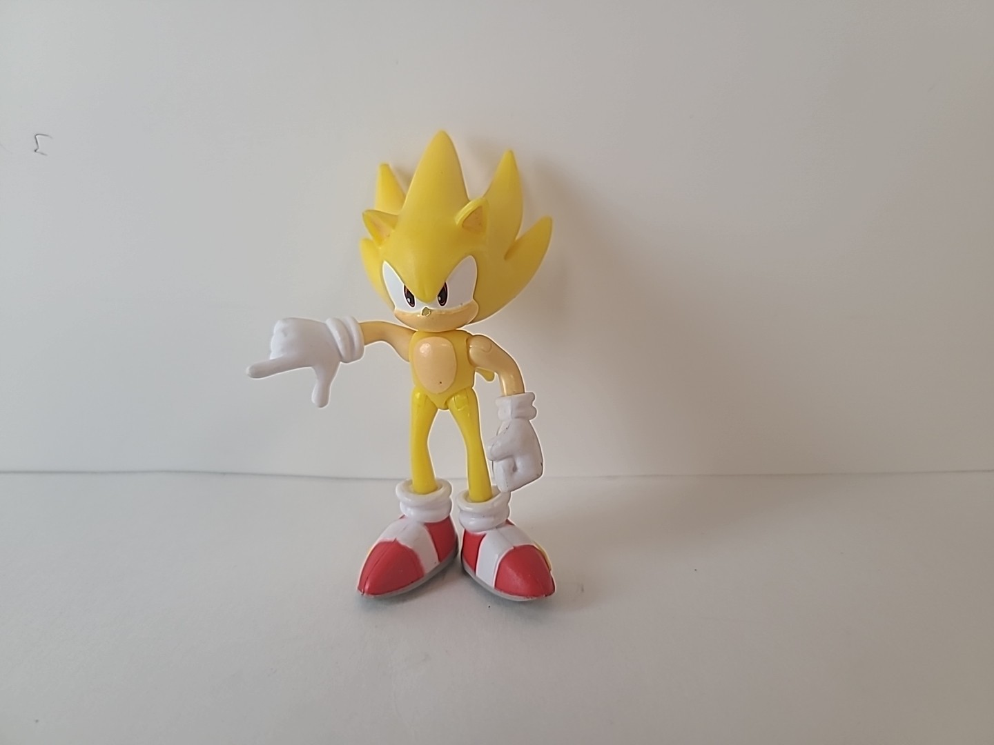 Shiny Super Sonic the Hedgehog Team Figure 3" Jakks Pacific Target 2023