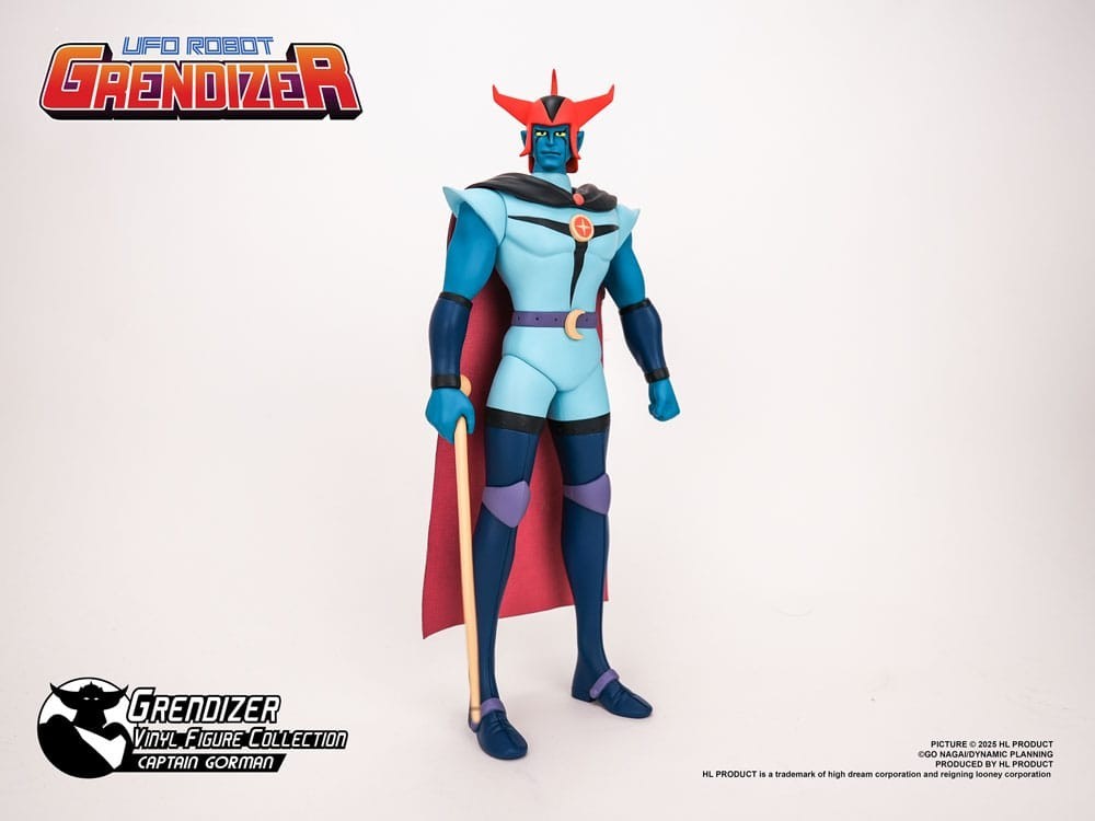 HL Pro Vynil Figure Collection UFO Robot Grendizer Captain Gorman EBAY LIVE