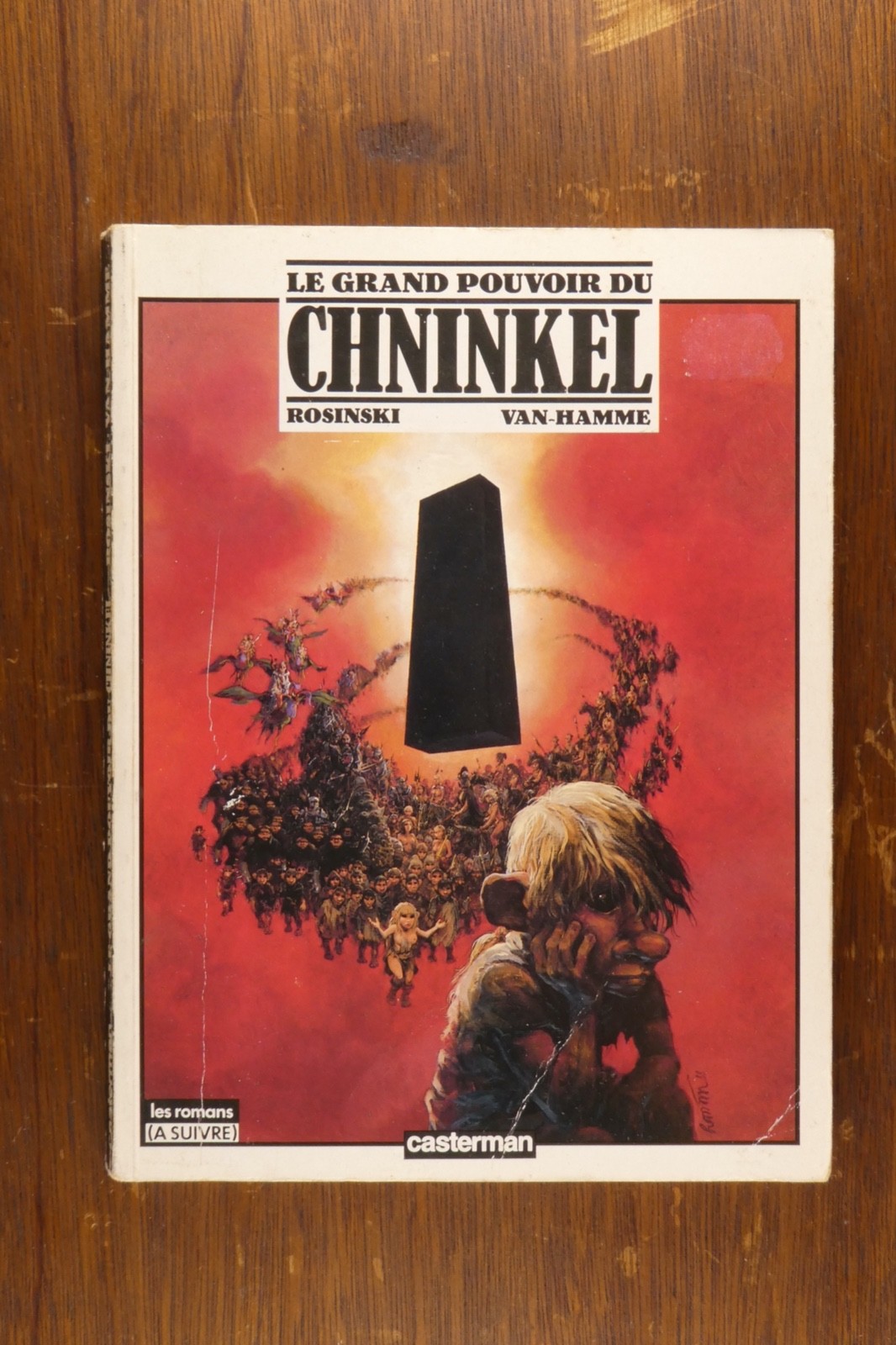 BD Le grand pouvoir du Chninkel - Rosinski Van Hamme - Casterman EO 1988