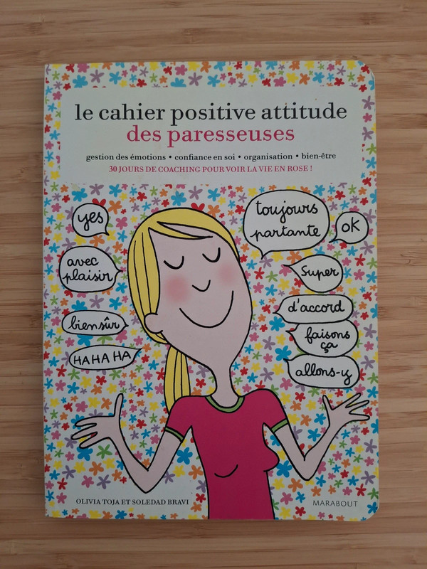 Le cahier positive attitude des paresseuses