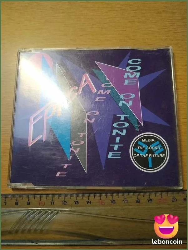 Cd de musique Epica come on tonite - Ambient cut - radio édit - Techno mix