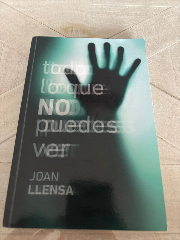 libro Joan Llensa, Todo lo que no puedes ver