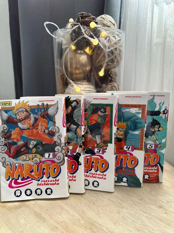 Manga Naruto tome 1-5
