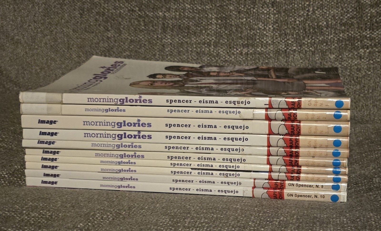 Morning Glories Vol. #1-10 TPB Set Completo Image Comics 2011