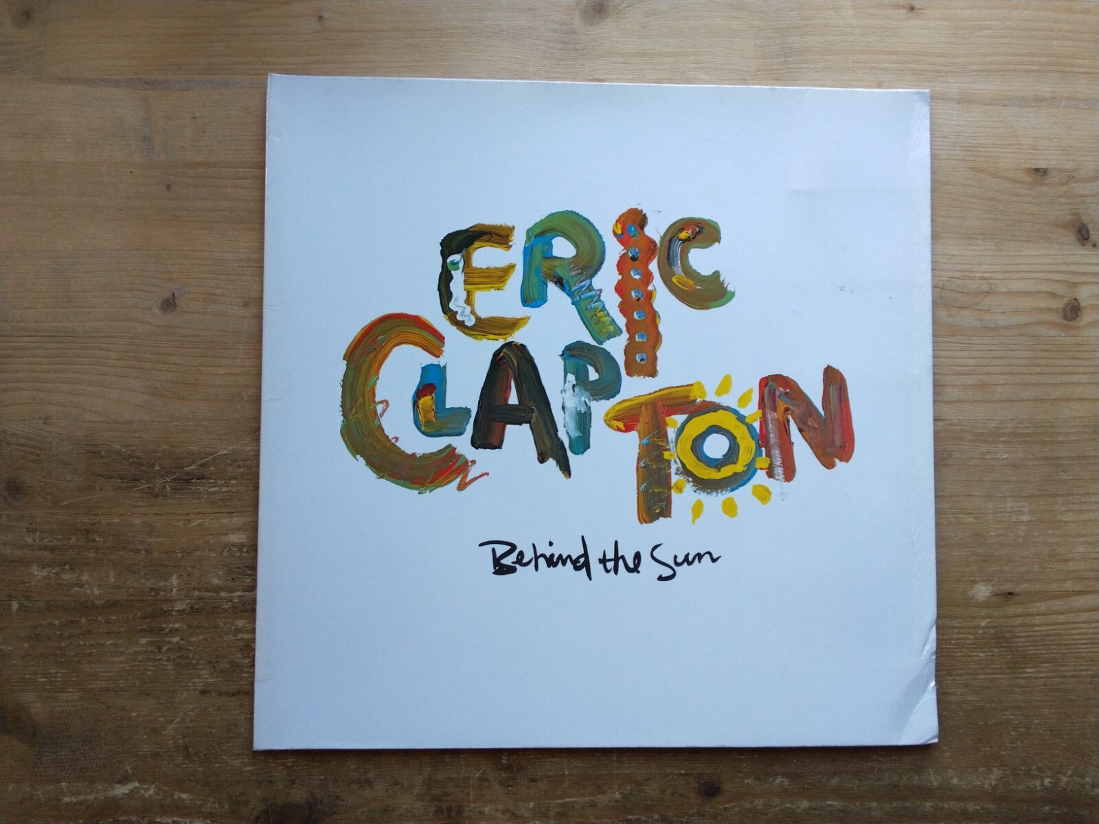 Eric Clapton Behind The Sun Very Good+ Vinyl LP Record Album 925166 (P1)