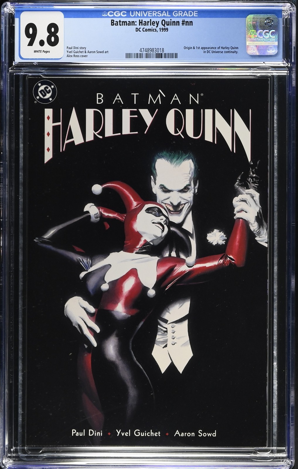 Batman: Harley Quinn nn 1999 DC Comics CGC 9.8!