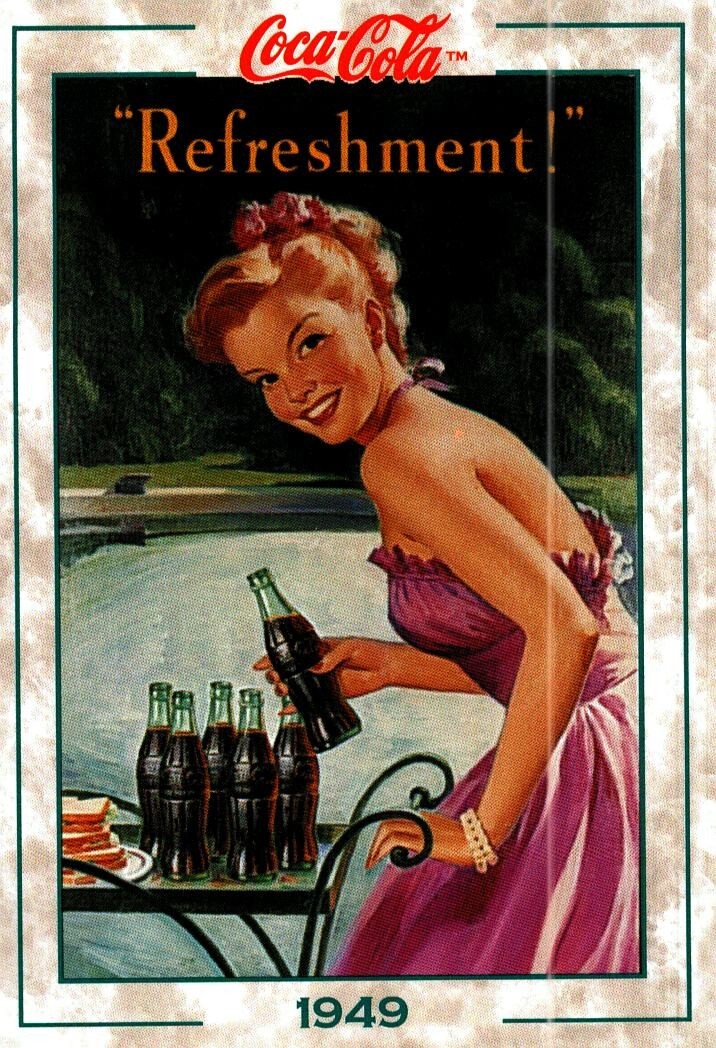 #103 1949 Collezione Coca Cola Trading Card 1994