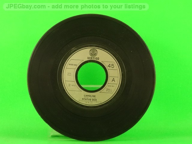 STATUS QUO CAROLINE (1) (137) 7" VERTIGO