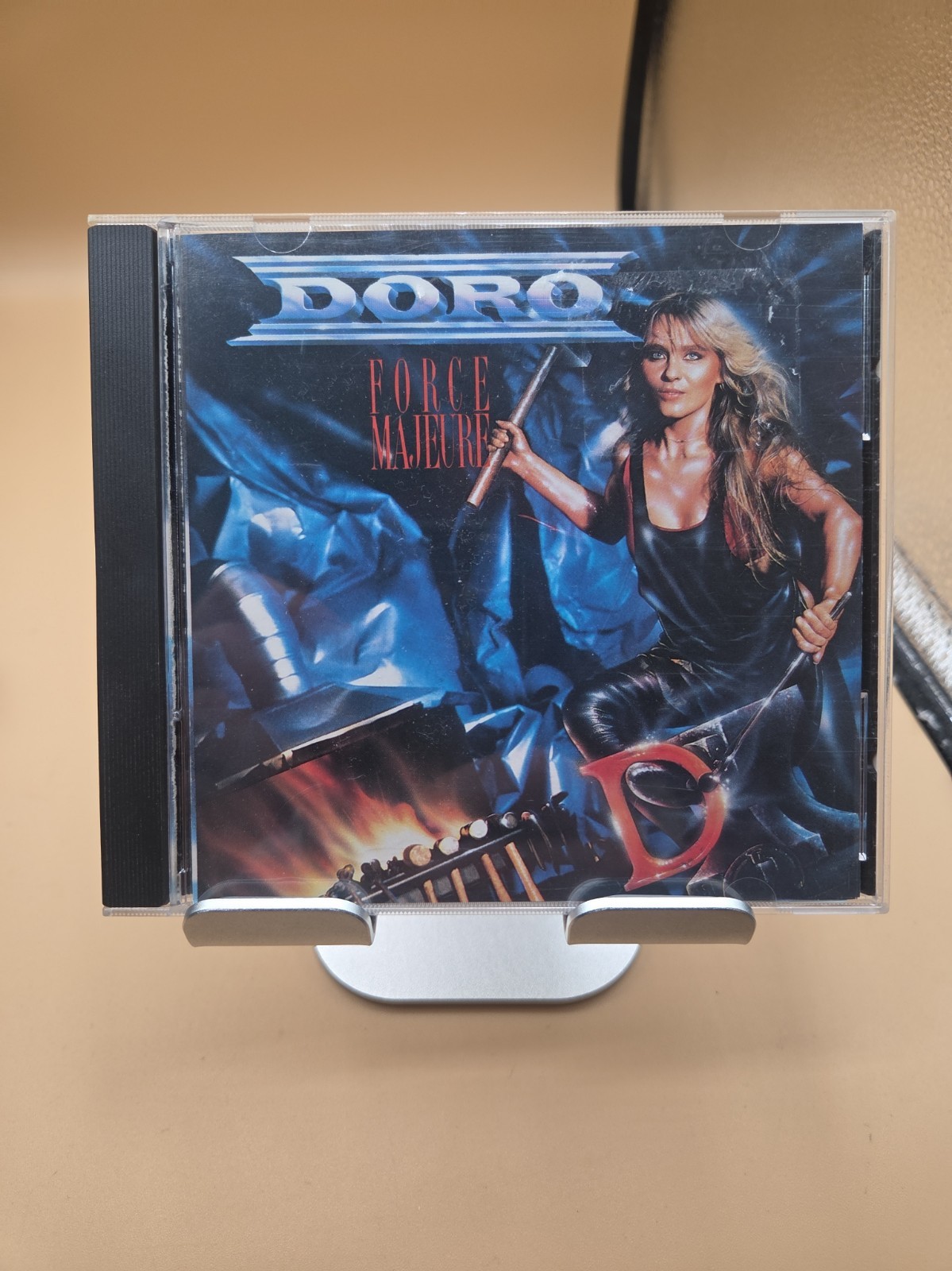 Doro Force Majeure cd hair metal 1989 A Whiter Shade of Pale hard times